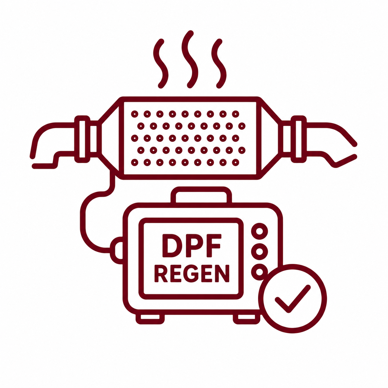 Static DPF regens icon
