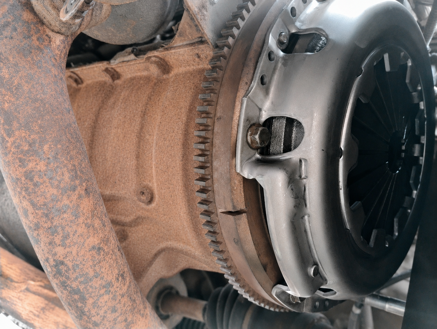 New clutch components fitted