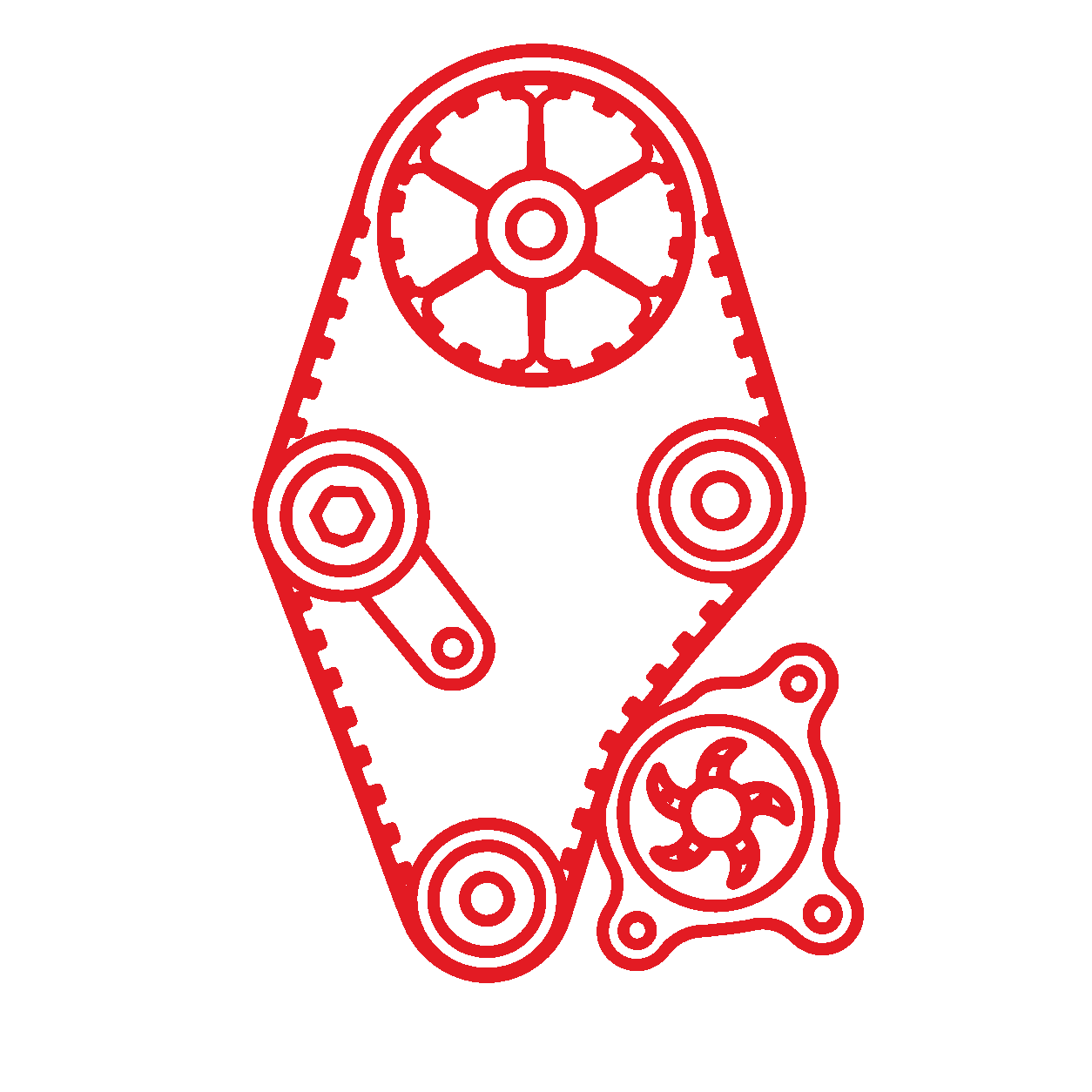 Timing belts icon